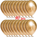 10/20 Star Confetti Balloons Metallic Confetti Latex Transparent Ballon Baby Shower Birthday Party Wedding Decoration Ball Globo