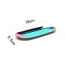 Stainless Steel Gold Storage Tray Fruit Sancks Jewelry Display Plate Kitchen Organizer Tools Metal Seal Clip Bean Spoon Clip