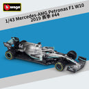 Bburago 1:43 2021 F1 Red Bull Racing RB16B 33# Max Verstappen 11# Sergio Perez Formula one Simulation alloy super toy car model