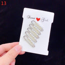 3Pcs/Set Double Pearl Brooch Pins Anti-fade Exquisite Elegant Brooches for Women Sweater Coat Summer Dress Decoration