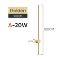 LED Wall Lamp 350°Rotation Modern Long Wall Light For Home Bedroom Stairs Living Room Sofa Background Lighting Decoration Lamp