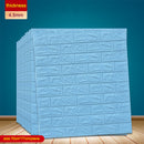 12 uds, autoadhesivo, impermeable, Fondo de TV, papel tapiz de ladrillo, pegatina de pared 3D, papel tapiz para habitación, Mural decorativo para dormitorio