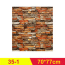 12 uds, autoadhesivo, impermeable, Fondo de TV, papel tapiz de ladrillo, pegatina de pared 3D, papel tapiz para habitación, Mural decorativo para dormitorio