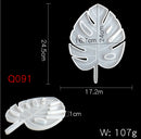 Palm Maple Leaf Silicone Molds for DIY UV Epoxy Coasters Resin Mould Jewelry Making Tools