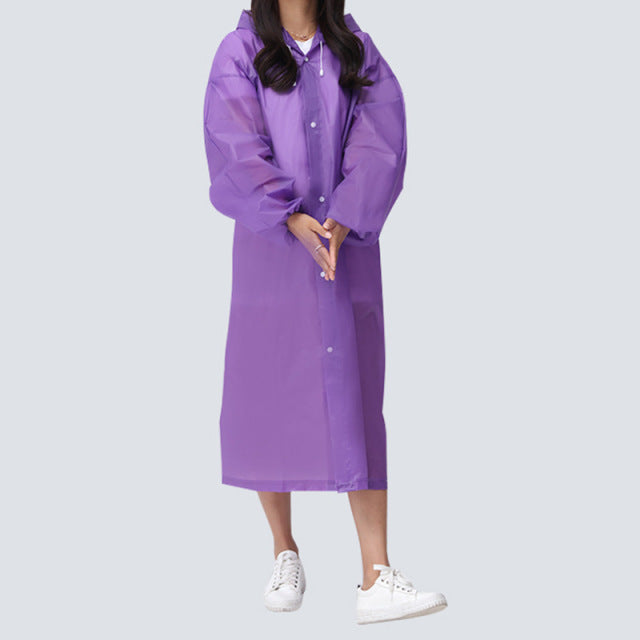 Chubasquero de EVA a la moda para niños, chubasquero impermeable grueso para niños, traje de lluvia impermeable