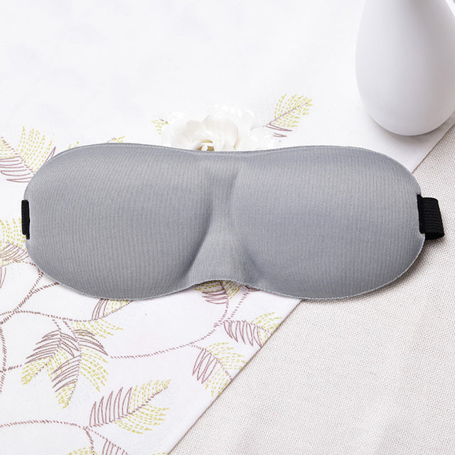 3D Sleeping eye mask Travel Rest Aid Eye Mask Cover Patch Paded Soft Sleeping Mask Blindfold Eye Relax Massager Beauty Tools