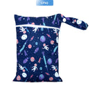 EezKoala Mini Wet Bag For Baby Cloth Diaper Bag For Menstrual Pads 18X25cm,Zipper Waterproof Reusable and Washable Wetbag