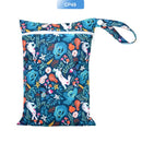 EezKoala Mini Wet Bag For Baby Cloth Diaper Bag For Menstrual Pads 18X25cm,Zipper Waterproof Reusable and Washable Wetbag