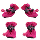 4pcs Antiskid Puppy Shoes Pet Protection Soft-soled Pet Dog Shoes Winter Waterproof Prewalkers Soft Supplies Pet Paw Care