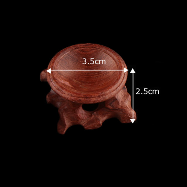 1pc Retro Acid Branch Wood Display Stand Base For Crystal Ball Holder Sphere Globe Stone Miniature Home Collection Durable Decor