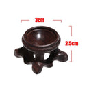 1pc Retro Acid Branch Wood Display Stand Base For Crystal Ball Holder Sphere Globe Stone Miniature Home Collection Durable Decor