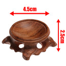 1pc Retro Acid Branch Wood Display Stand Base For Crystal Ball Holder Sphere Globe Stone Miniature Home Collection Durable Decor