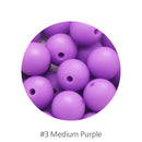 Cute-Idea 20Pcs Silicone Round Beads 9MM Baby Teething Chewable Beads DIY Baby Rodent Pacifier Chain Toys Accessories Baby Goods