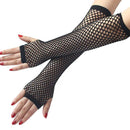 Sexy Lace Nets Gloves Elastic Gloves Bride Long-sleeve Gloves Mesh Liturgy Gloves Sexy Glove Summer Lace Jacquard Fishnet Gloves