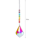 Chakra Crystal Chandelier Rainbow Prism Wind Chimes Pendant Rainbow Maker Hanging Chakra Cascade