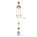 Chakra Crystal Chandelier Rainbow Prism Wind Chimes Pendant Rainbow Maker Hanging Chakra Cascade