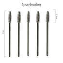 SHIDISAHNGPIN New Disposable 5/50Pcs Crystal Eyelash Makeup Brush Diamond Handle Mascara Wands Eyelash Extension Makeup tool