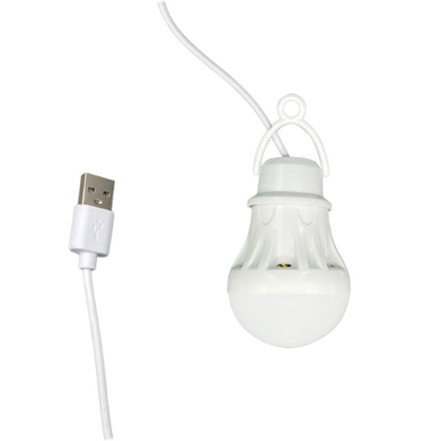 Linterna LED Lámpara portátil para acampar Mini bombilla 5V USB Power Book Light Lectura Estudiante Lámpara de mesa de estudio Super Birght para exteriores