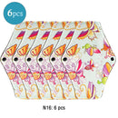 Almohadillas menstruales reutilizables, 6 uds., servilleta sanitaria lavable para mujer, almohadilla Menstrual lavable de carbón de bambú y algodón