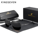 KINGSEVEN 2022 marca hombres gafas de sol de aluminio polarizadas UV400 espejo hombre gafas de sol mujeres para hombres Oculos de sol