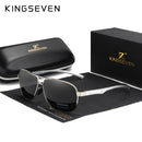 KINGSEVEN 2022 marca hombres gafas de sol de aluminio polarizadas UV400 espejo hombre gafas de sol mujeres para hombres Oculos de sol