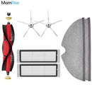 Für Xiaomi Roborock S5 Max S6 S6 maxv Zubehör Ersatzteile Staubsauger Ersatz-Kit Abnehmbare Rolle Silikonbürste