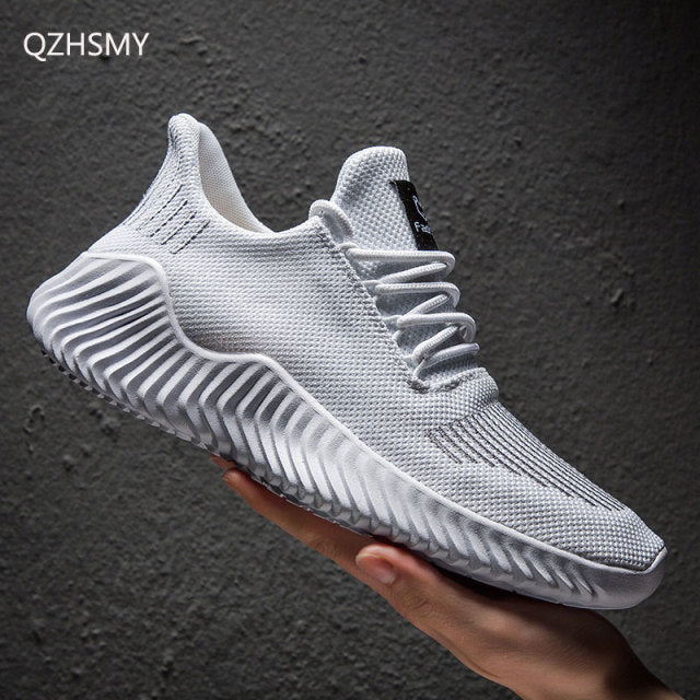 Shoes Men High Quality Male Sneakers Breathable White Fashion Gym Casual Light Walking Plus Size Footwear 2021 Zapatillas Hombre