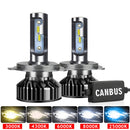 Car Headlight CSP 16000LM 110W H4 LED H7 Canbus H1 H3 H8 H11 9005 9006 9007 880 3000K 6000K Car Auto Headlamp Led Lights For Car