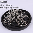 5pcs/Pack Different 49 Styles Charms Hair Braid Dread Dreadlock Beads Clips Cuffs Rings Jewelry Dreadlock Clasps Accessories