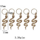 5pcs/Pack Different 49 Styles Charms Hair Braid Dread Dreadlock Beads Clips Cuffs Rings Jewelry Dreadlock Clasps Accessories