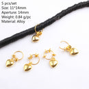 5pcs/Pack Different 49 Styles Charms Hair Braid Dread Dreadlock Beads Clips Cuffs Rings Jewelry Dreadlock Clasps Accessories