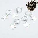 5pcs/Pack Different 49 Styles Charms Hair Braid Dread Dreadlock Beads Clips Cuffs Rings Jewelry Dreadlock Clasps Accessories