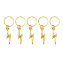 5pcs/Pack Different 49 Styles Charms Hair Braid Dread Dreadlock Beads Clips Cuffs Rings Jewelry Dreadlock Clasps Accessories