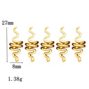 5pcs/Pack Different 49 Styles Charms Hair Braid Dread Dreadlock Beads Clips Cuffs Rings Jewelry Dreadlock Clasps Accessories