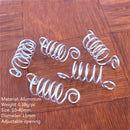 5pcs/Pack Different 49 Styles Charms Hair Braid Dread Dreadlock Beads Clips Cuffs Rings Jewelry Dreadlock Clasps Accessories