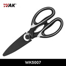 WAK Multifunctional Kitchen Scissors Plastic Handle Stainless Steel Scissors Kitchen Meat Cutting Scissors Chicken Bone Scissors