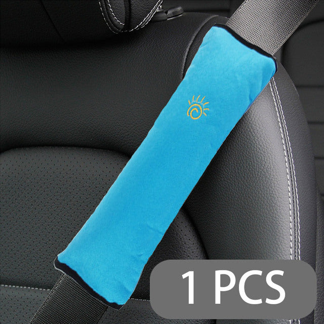Accesorios para el automóvil Cinturón de seguridad Pu Cuero Cinturón de seguridad Cubierta del hombro Protección transpirable Cinturón de seguridad Almohadilla de relleno Acceso interior automático