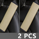 Car Accessories Seat Belt Pu Leather Safety Belt Shoulder Cover Breathable Protection Seat Belt Padding Pad Auto Interior Access