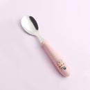 Baby Gadgets Tableware Set Children Utensil Stainless Steel Toddler Dinnerware Cutlery Cartoon Infant Food Feeding Spoon Fork