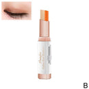 1Pcs Professional 2 In 1 Double Color Gradient Velvet Eye Shadow Stick Lazy Makeup Waterproof Lasting Shimmer Metallic Eyeshadow