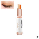 1Pcs Professional 2 In 1 Double Color Gradient Velvet Eye Shadow Stick Lazy Makeup Waterproof Lasting Shimmer Metallic Eyeshadow