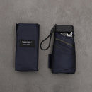 Ultraleichter Mini-Flachschirm, tragbar, sechs faltbarer, klarer Regenschirm, Regen, Frauen, kleine Männer, Regenschirm, Kinder, Sonnenschutz, Anti-UV-Sonnenschirm