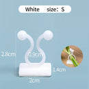 Plant Climbing Wall Self-Adhesive Fixed Buckle Hook Fastener Tied Fixture Vine Buckle Hook Garden Plant Wall Climbing Vine Clips