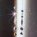 Crystal Star Hexagon Diamond Prisms Hanging Rainbow Chaser Lighting Accessories for Window Curtains Pendant Home Garden Decor