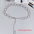 105cm Waistband Pants Classic Waist Chain Love Heart Hollow Girdle For Women Hip Hop Style Fashion Fine Waist Belts 2020 Trendy