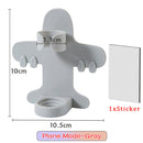 Traceless Toothbrush Holder Bath Wall-Mounted Electric Toothbrush Holders Adults Toothbrush Stand Hanger Bathroom Accessories