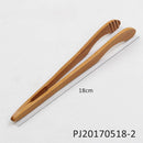 TeaSpoon Natural Bamboo Chinese Kongfu Tea Shovel Tea clips Ceremony Fish Shape Tea brush Teaware Accessories