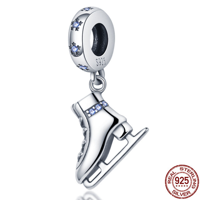 Plata charms of ley 925 plata Starry Sky Series Charm Safety Chain fit pandora 925 pulseras originales pulseira diy 2021 nuevo