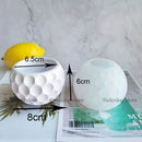 Runde Zement-Ton-Kerzenhalter-Formen Betonpflanzer Silikon-Blumentopf-Behälter-Form-Gips-Kerzen-Schalen-Epoxidharz-Form