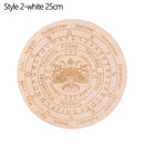 Tablero de péndulo de adivinación de madera de Altar tallado, estrella, sol, luna, corte láser, rebanada, Base de madera, posavasos, letrero de pared, decoración Hexagonal puntiaguda